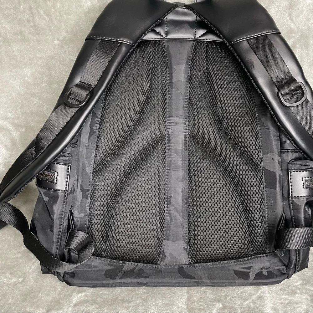 Life Time Black Camouflage Backpack Heavy Duty Everyday Carry OS